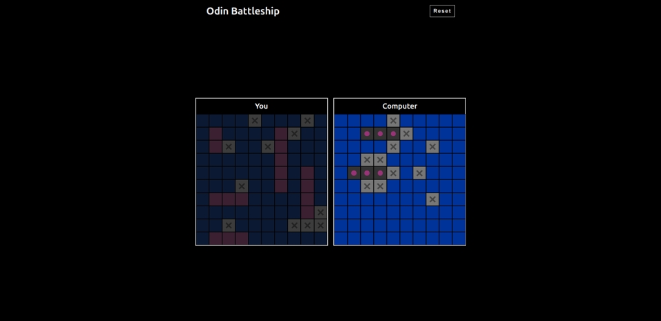 Screenshot of the Odin Battleship.